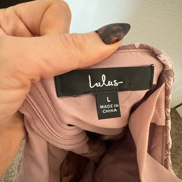 Floral Pink Midi Dress - Picture 5 of 7